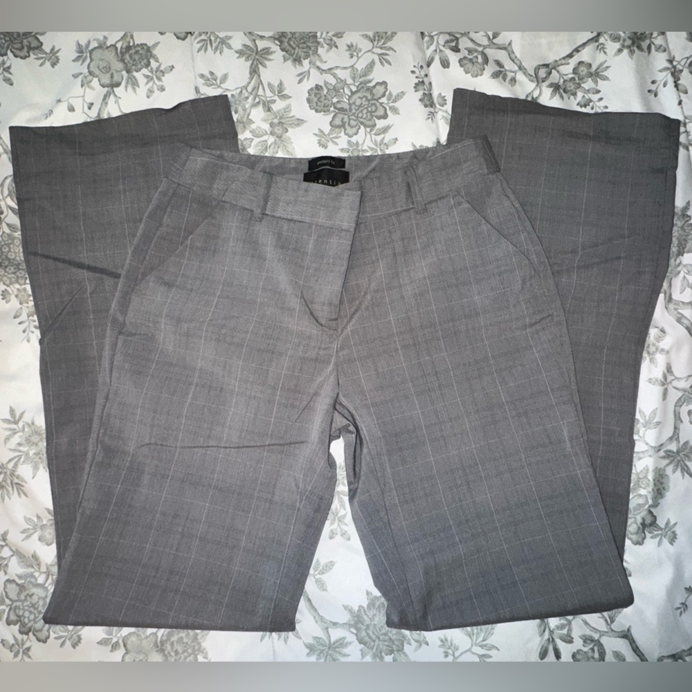 Attention Brand Women’s Modern Fit Grey Dress Pants
